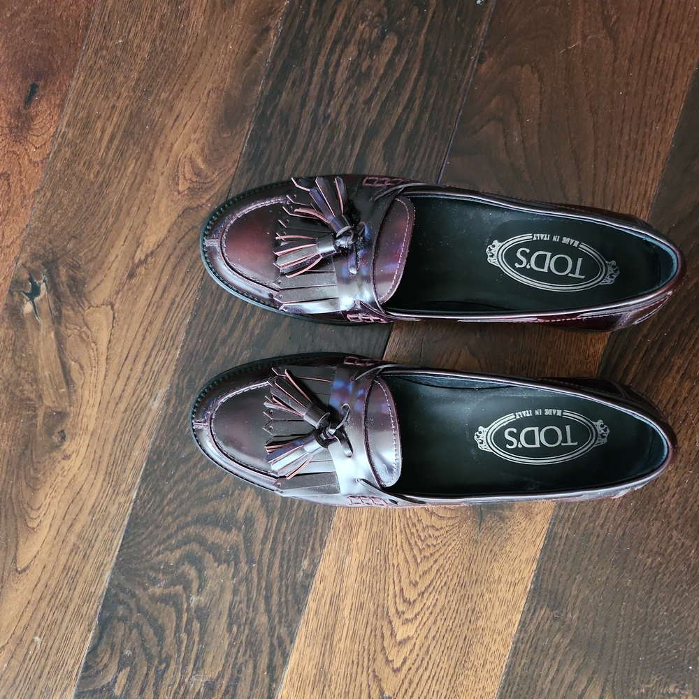Tod's Women's Brown Leather Loafers